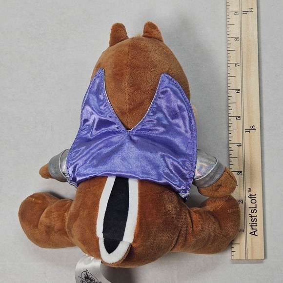 Disney 100 Years of Wonder Chipmunk Plush Silver Tuxedo Jacket "Dale"! - Picture 6 of 11